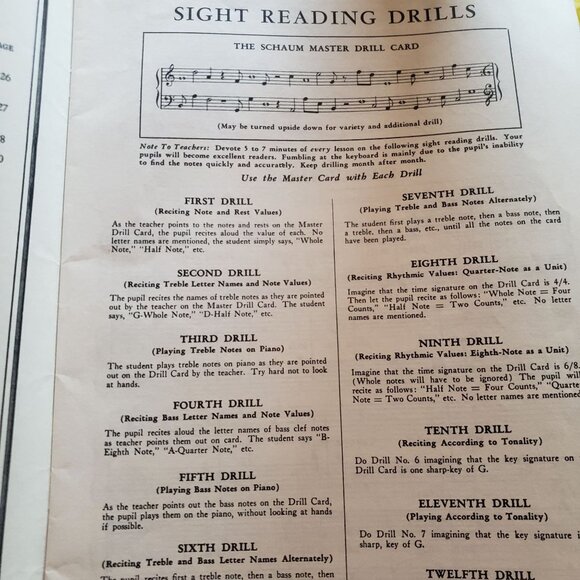 John Schaum Piano Course Blue Book B Leading To Mastery Of The Instrument 1965 - Picture 4 of 5